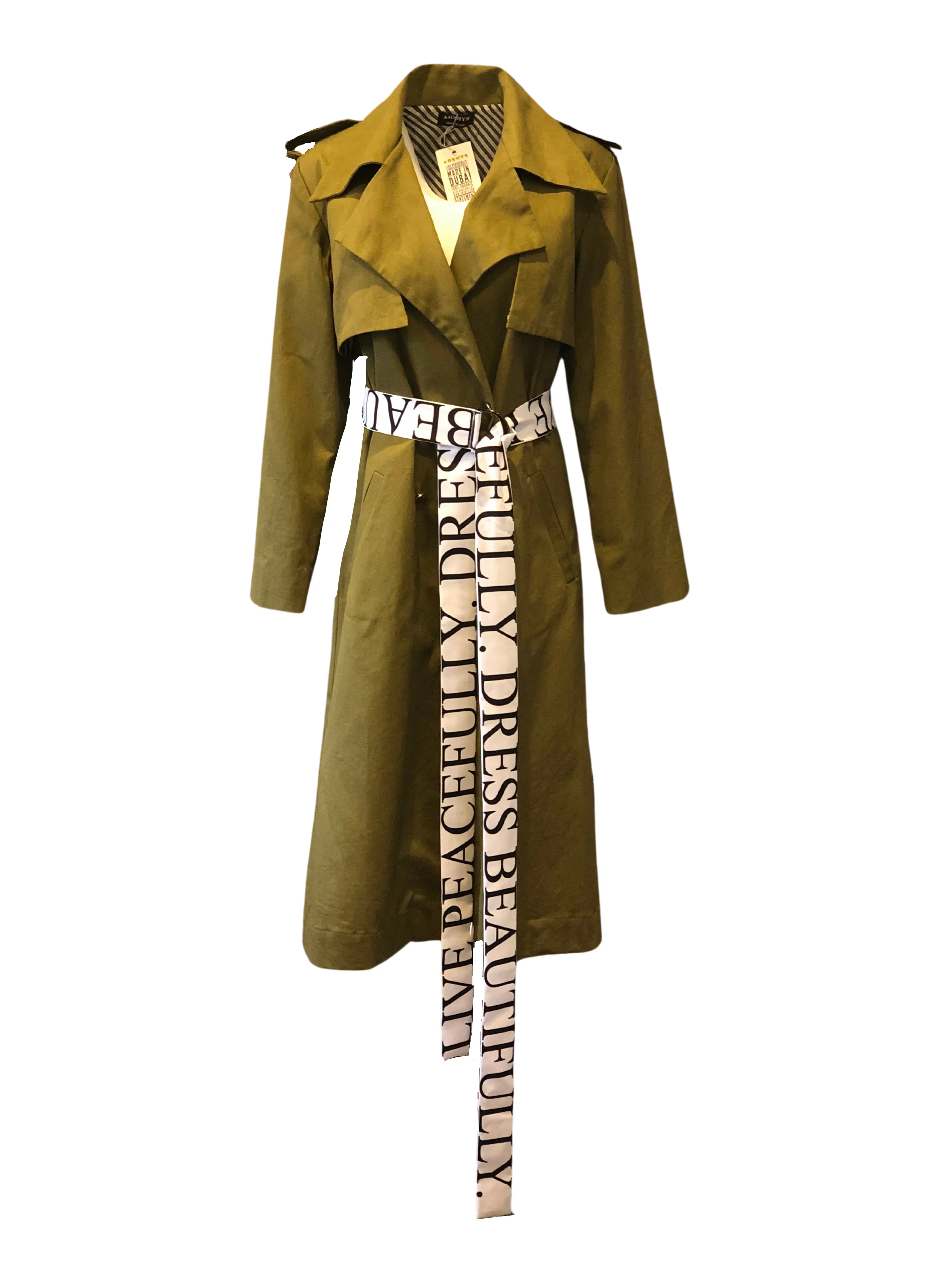 Cotton Statement Trench