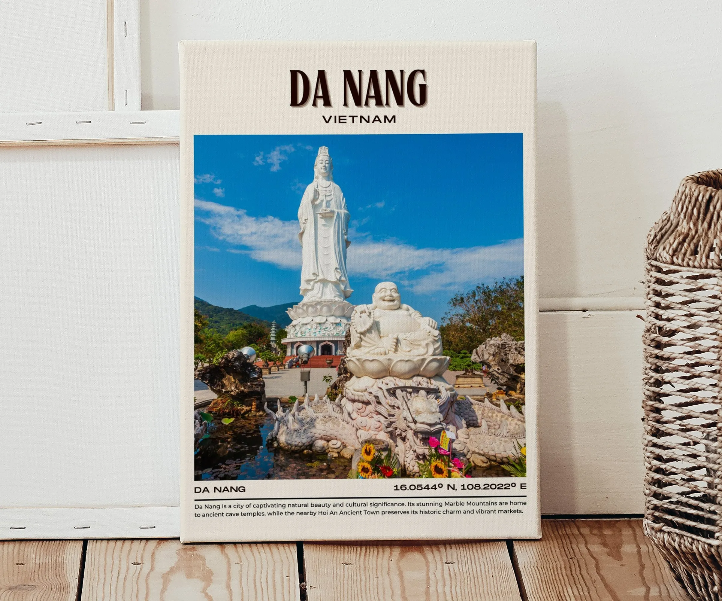 Da Nang Vintage Wall Art, Vietnam