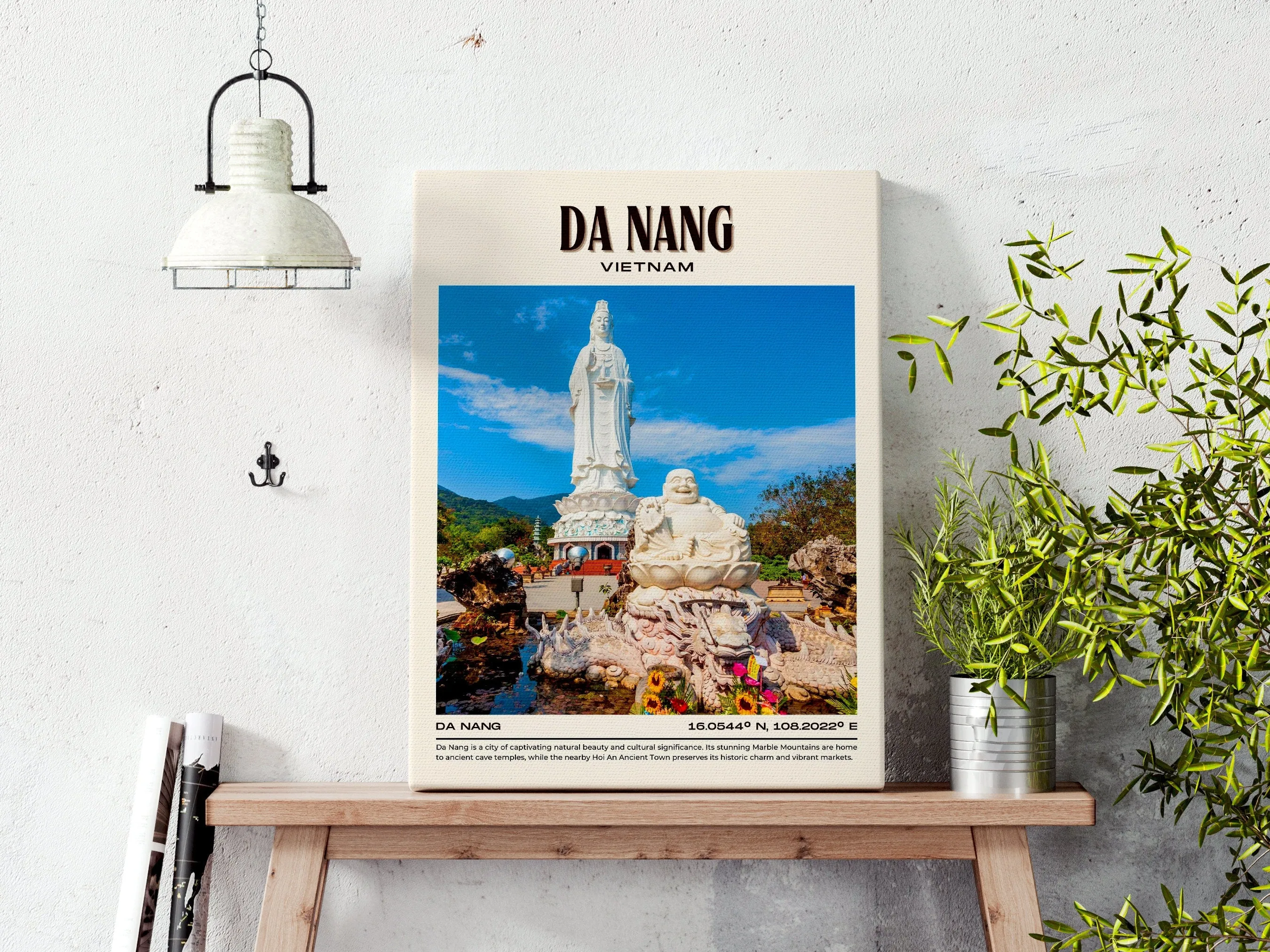 Da Nang Vintage Wall Art, Vietnam