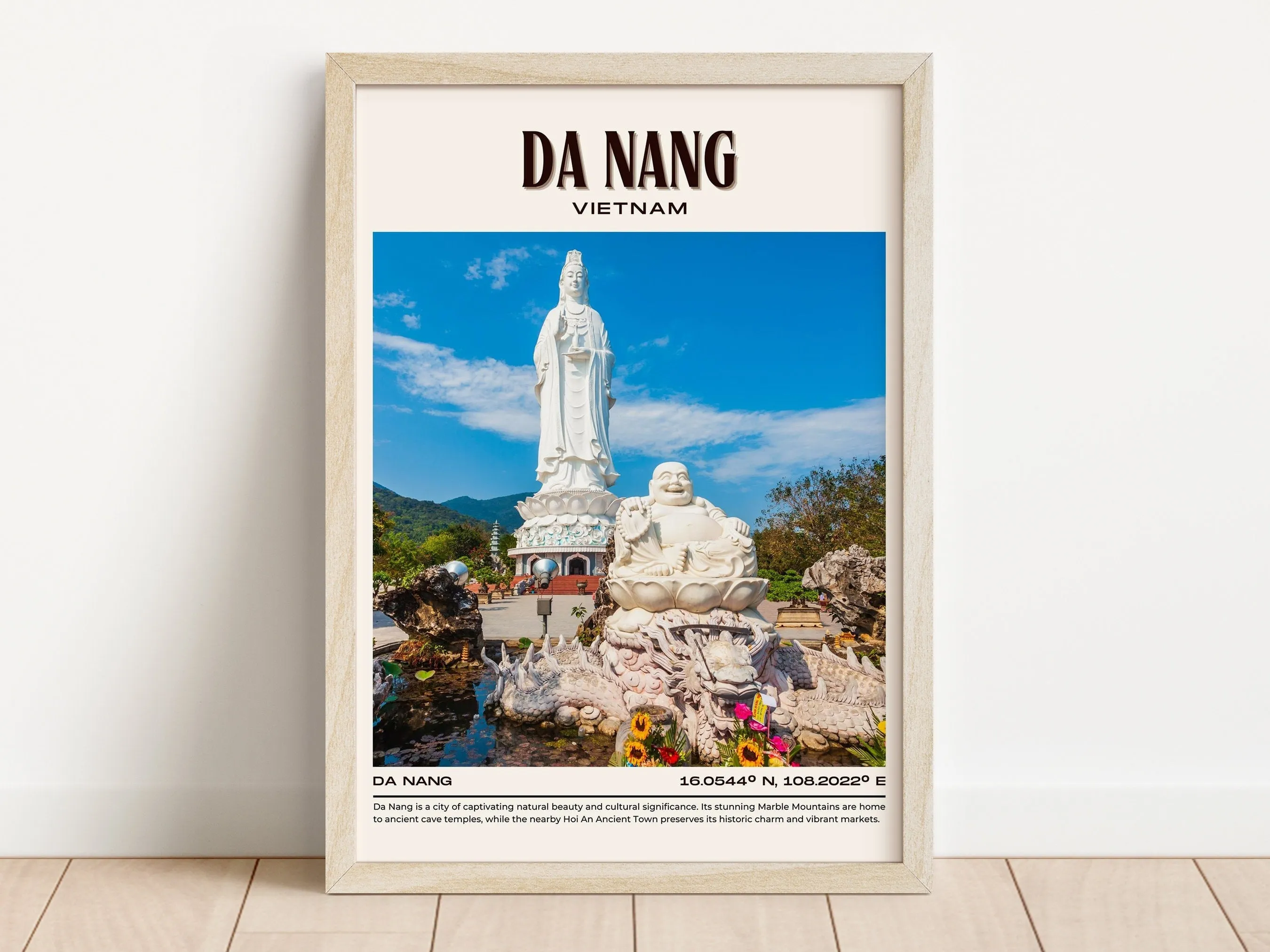 Da Nang Vintage Wall Art, Vietnam