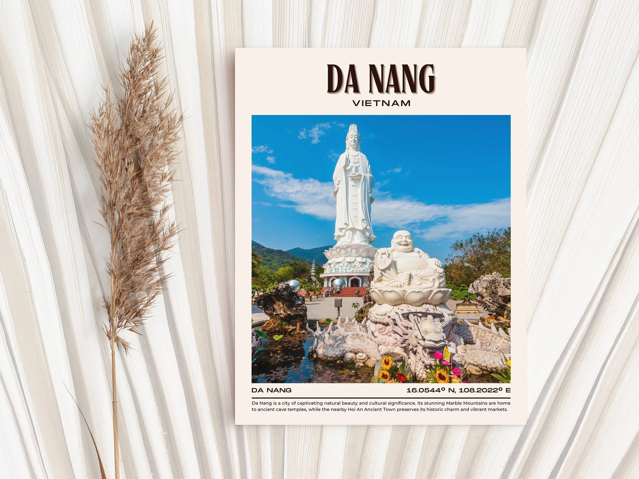 Da Nang Vintage Wall Art, Vietnam