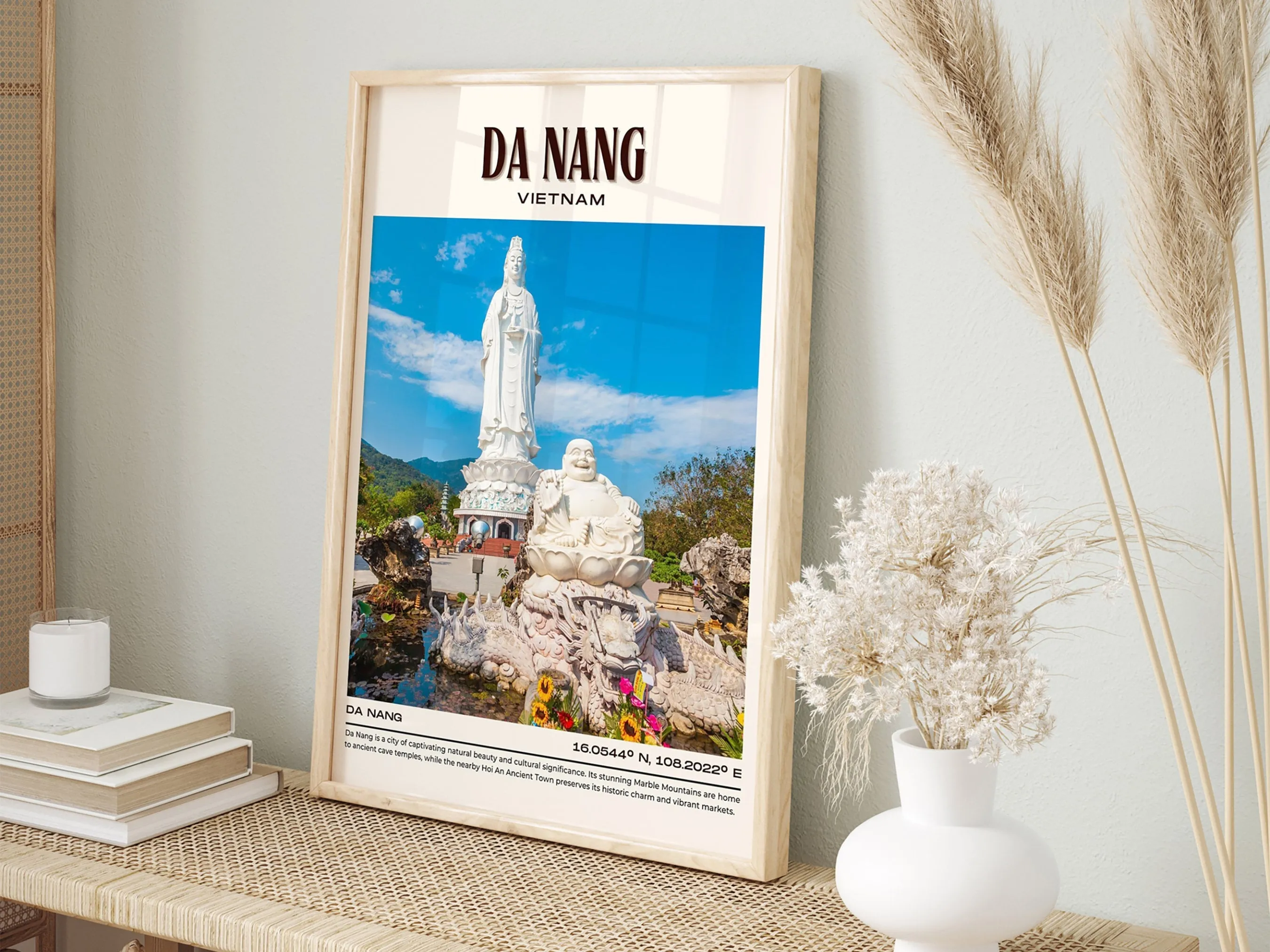 Da Nang Vintage Wall Art, Vietnam