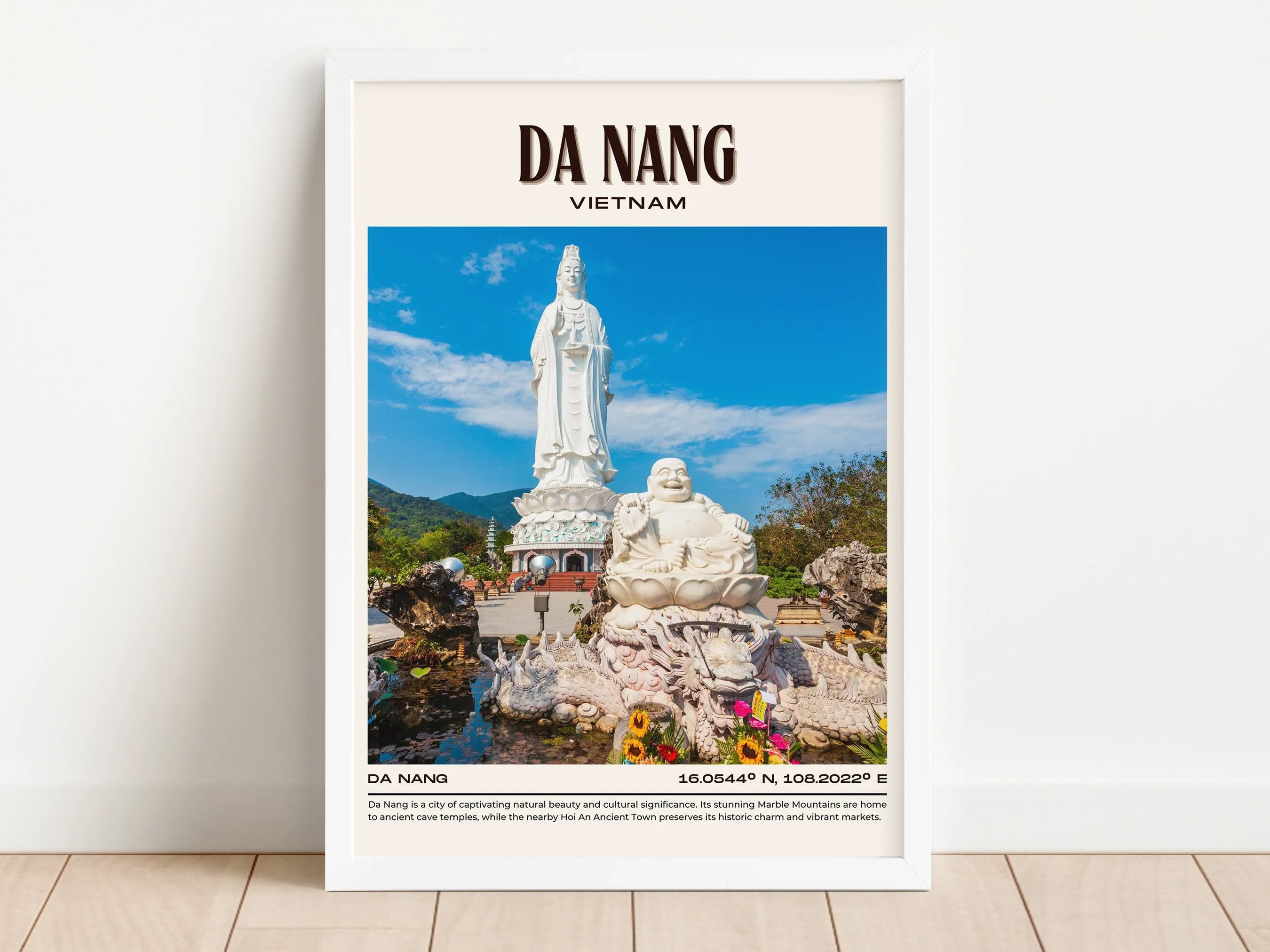 Da Nang Vintage Wall Art, Vietnam