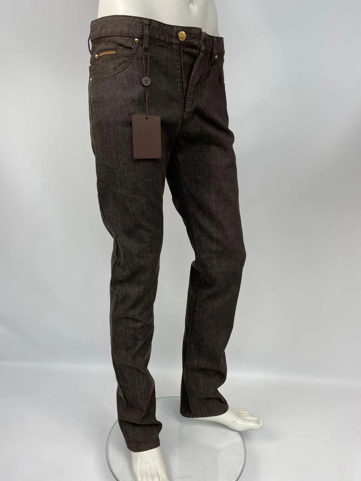 Damier Patch Jeans