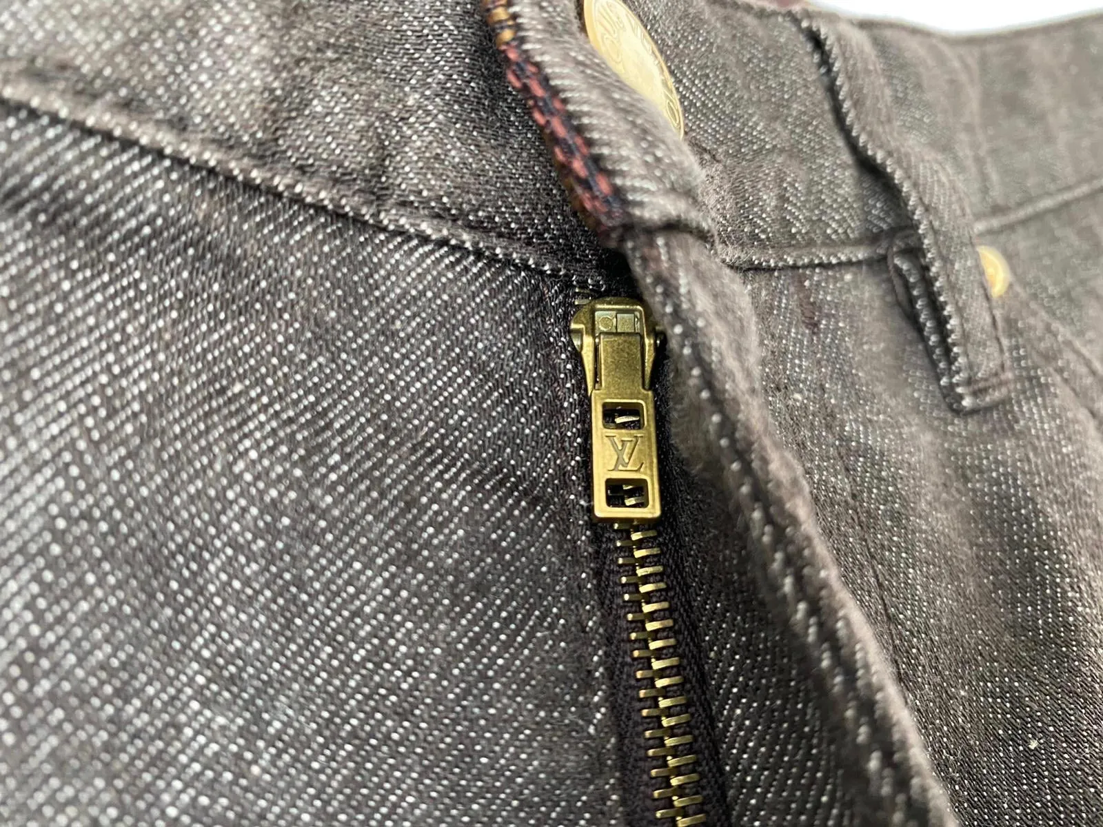 Damier Patch Jeans
