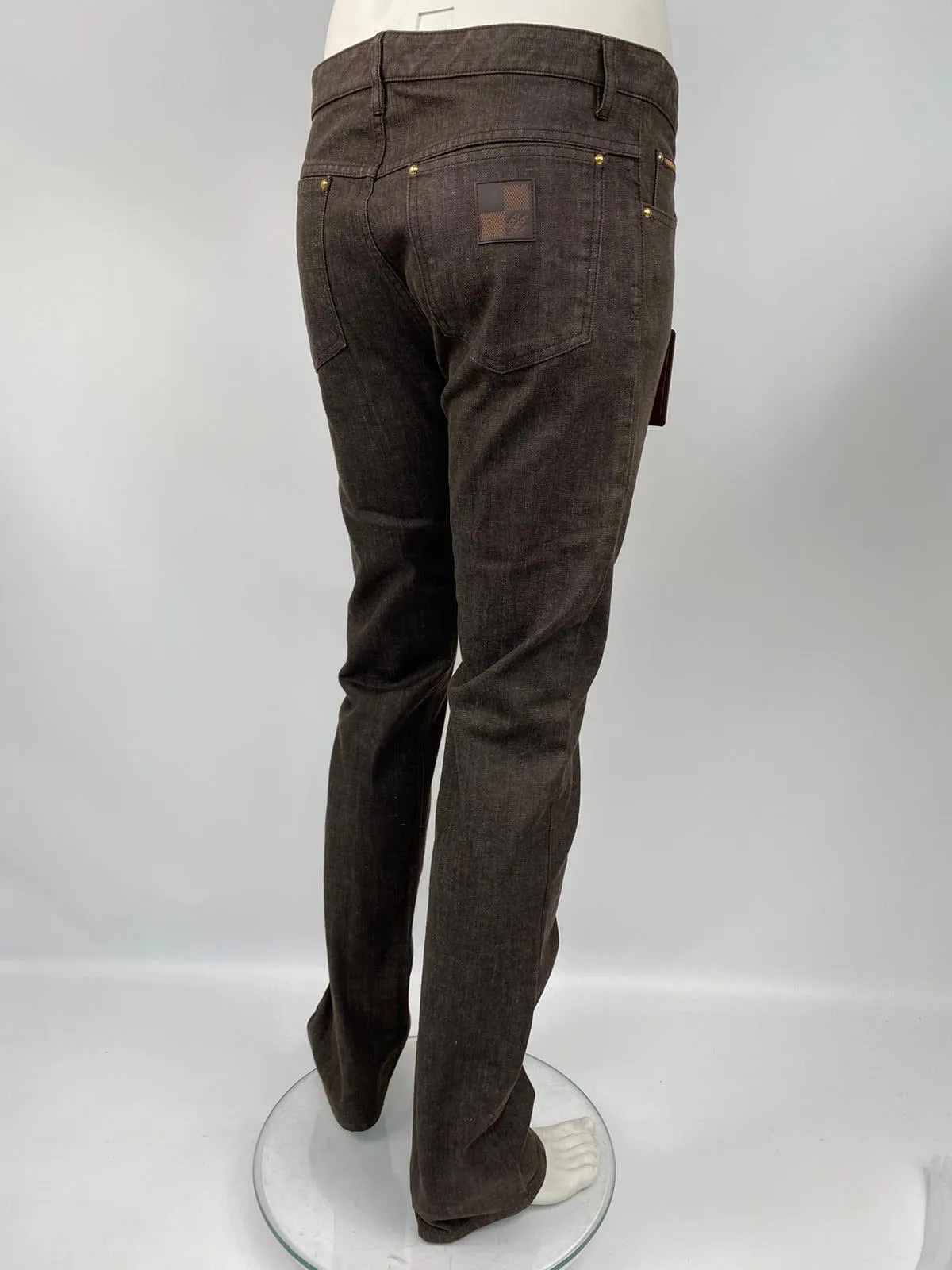 Damier Patch Jeans