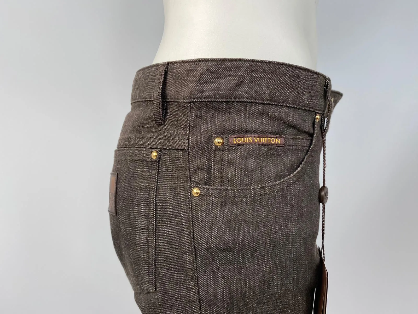 Damier Patch Jeans