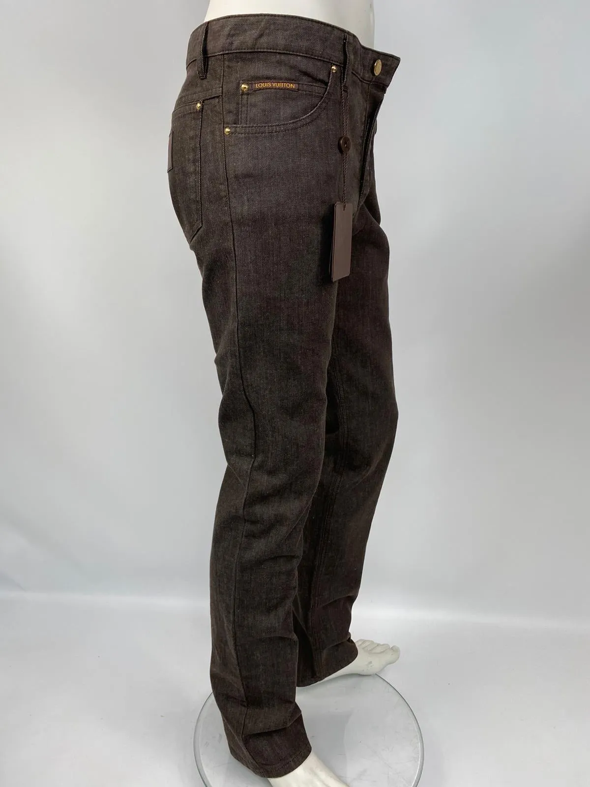 Damier Patch Jeans