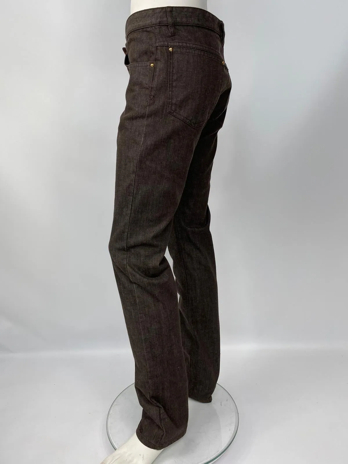 Damier Patch Jeans