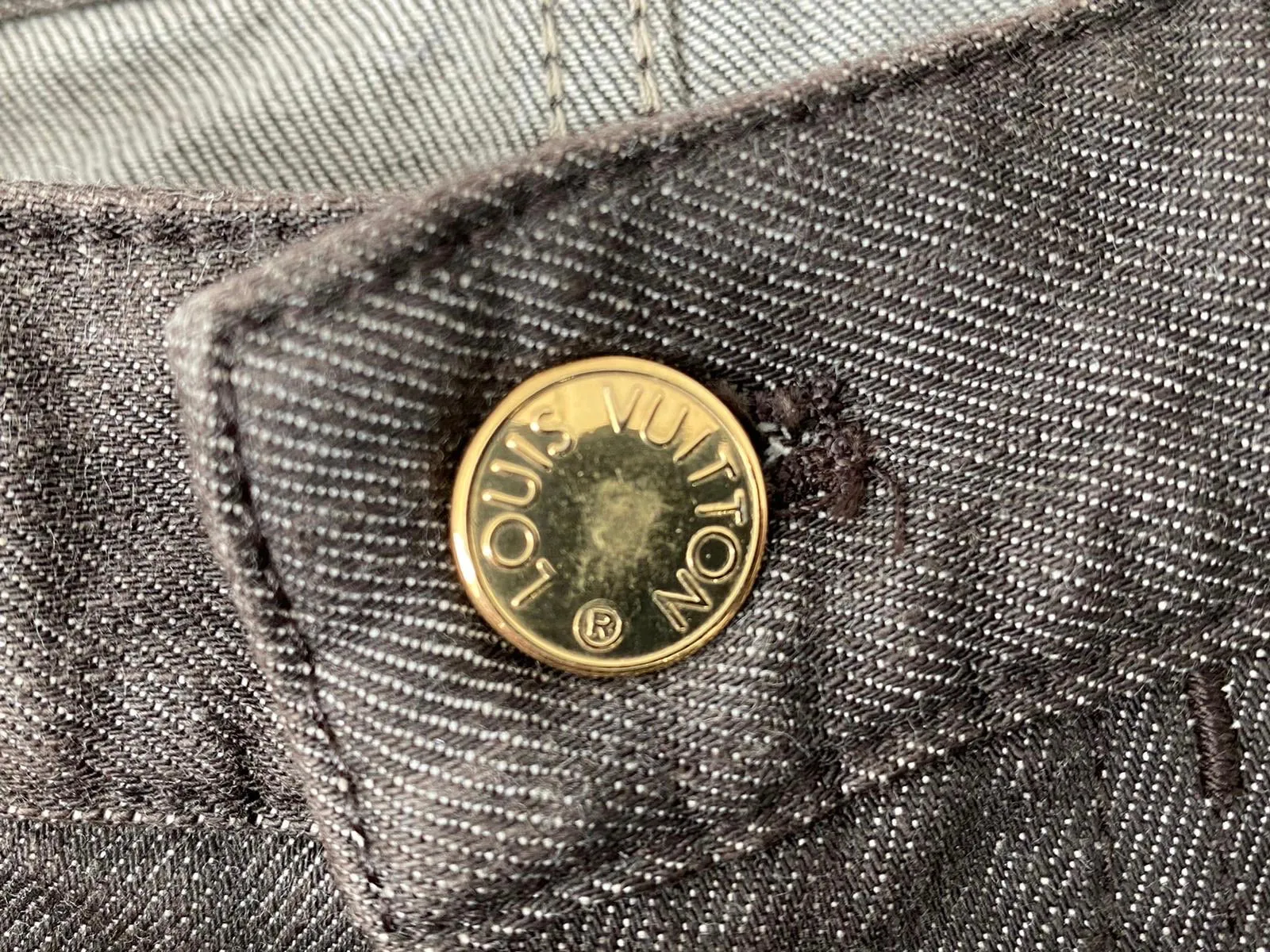 Damier Patch Jeans