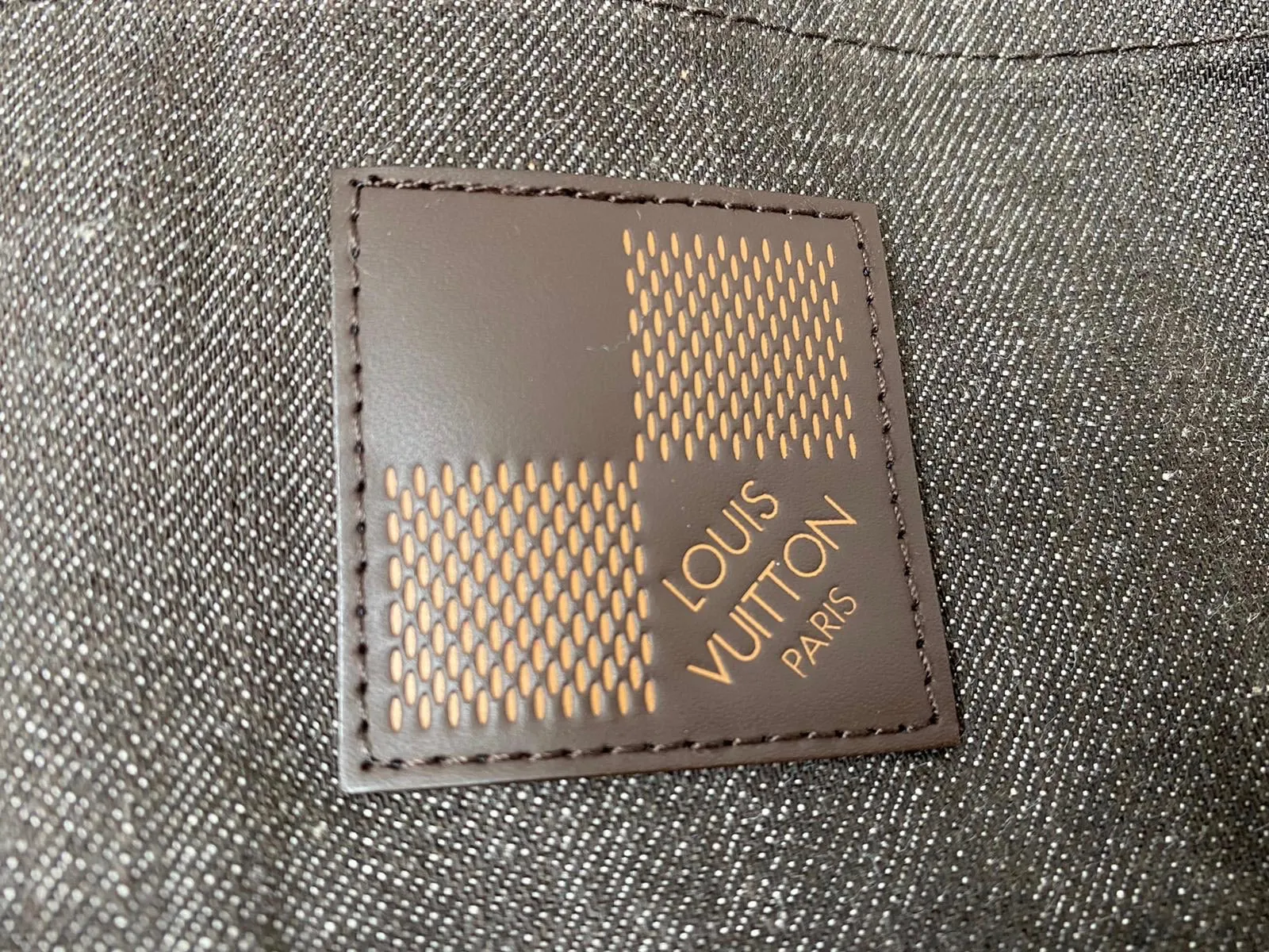 Damier Patch Jeans