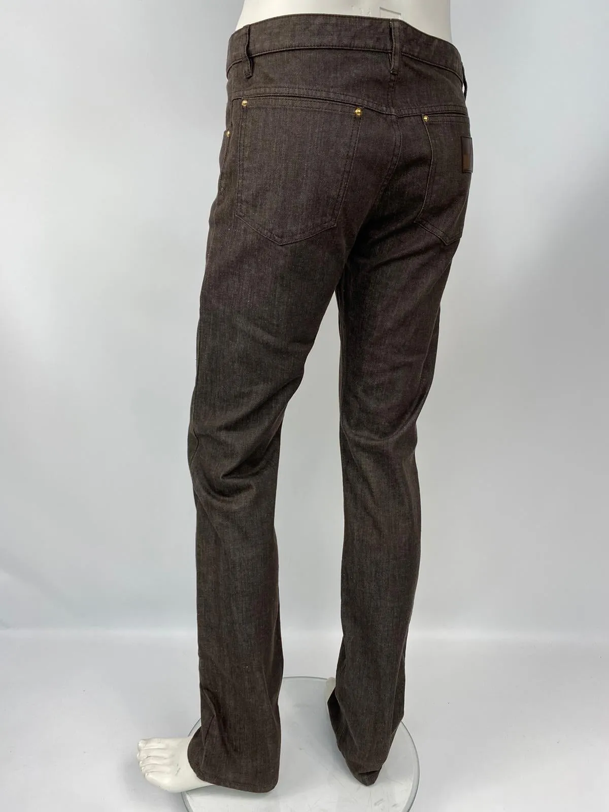 Damier Patch Jeans