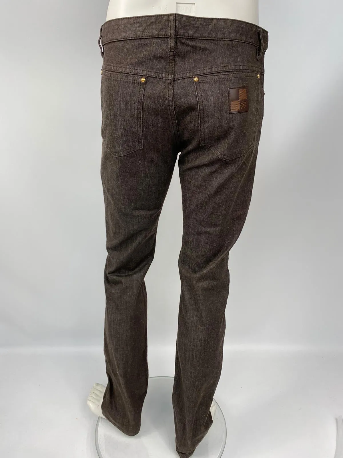 Damier Patch Jeans