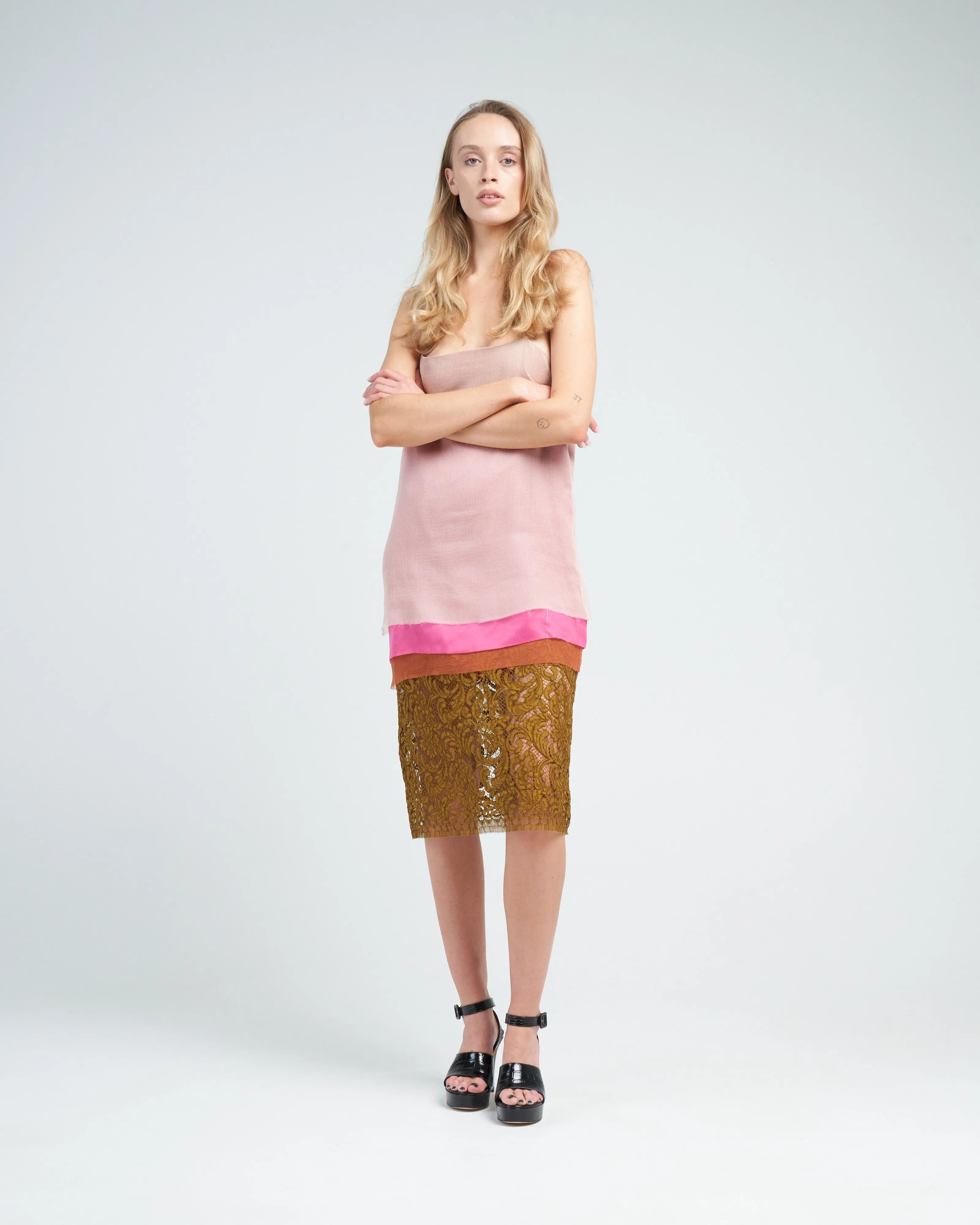 dariel dress - khaki