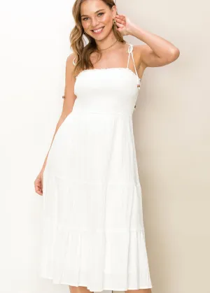 Darling Smocked Midi Dress