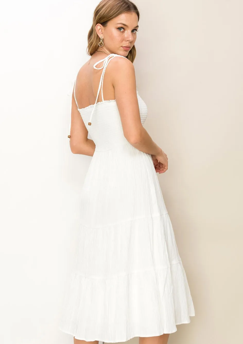 Darling Smocked Midi Dress