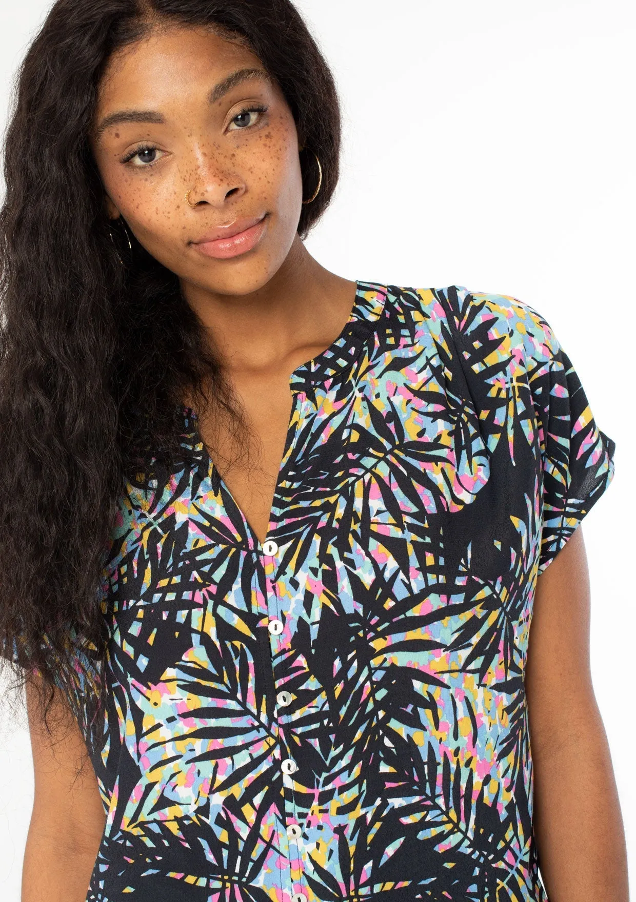 Daytrip Tie Front Top
