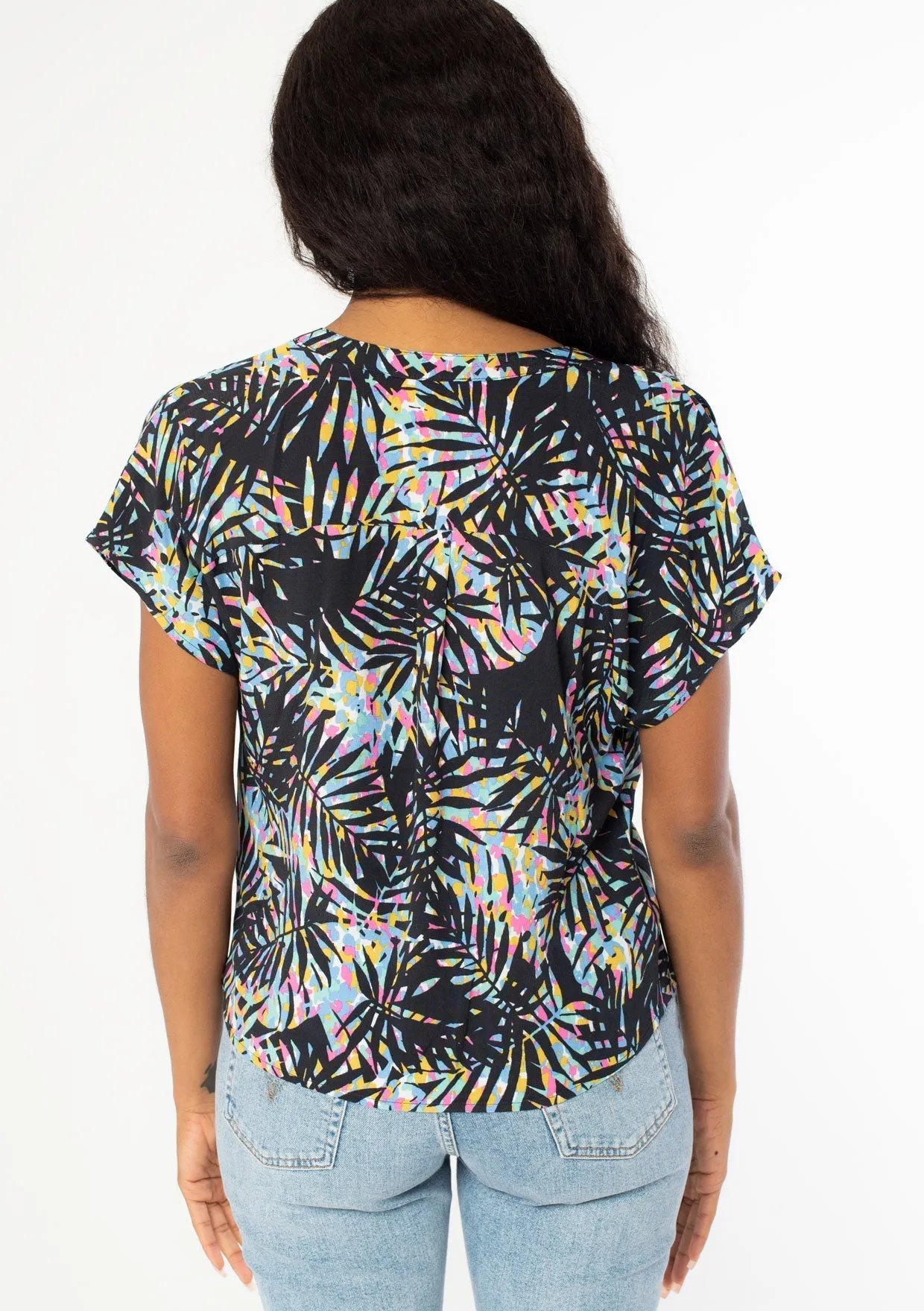 Daytrip Tie Front Top