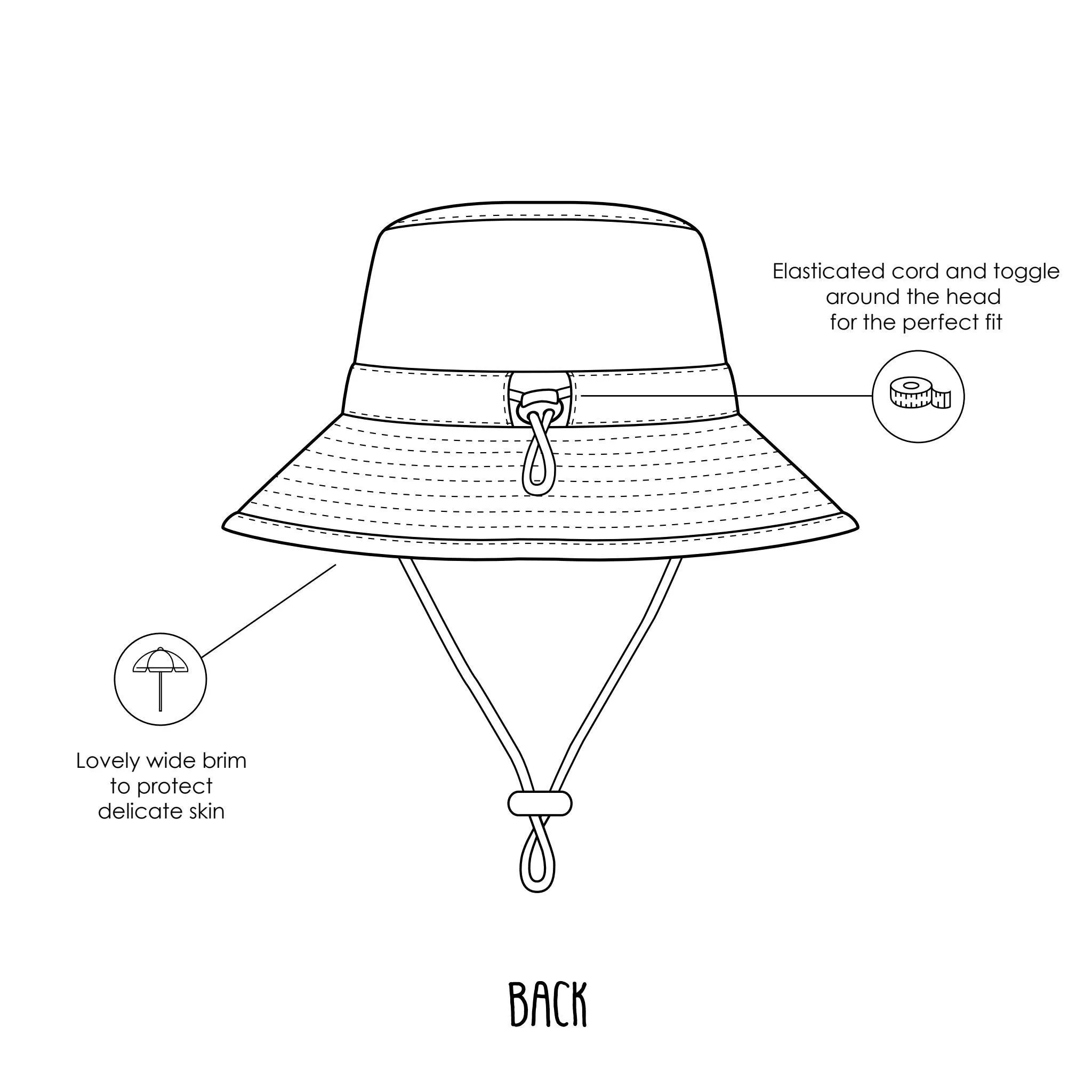 Denim Space Bucket Hat