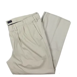 Dockers Mens Big & Tall Pleated Classic Fit Khaki Pants