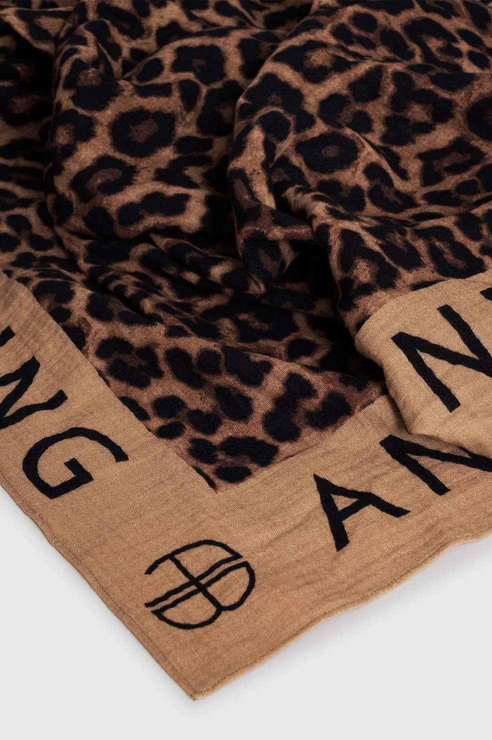 Eliza Sarong - Tan And Brown Leopard