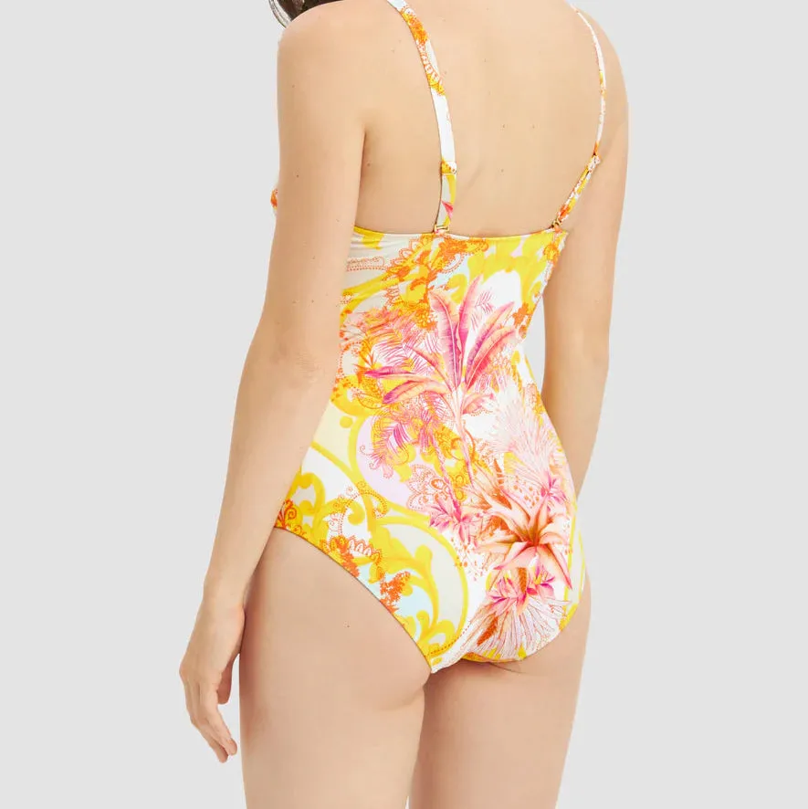 Feraud Palm Beach Strapless 1 Piece Swimsuit