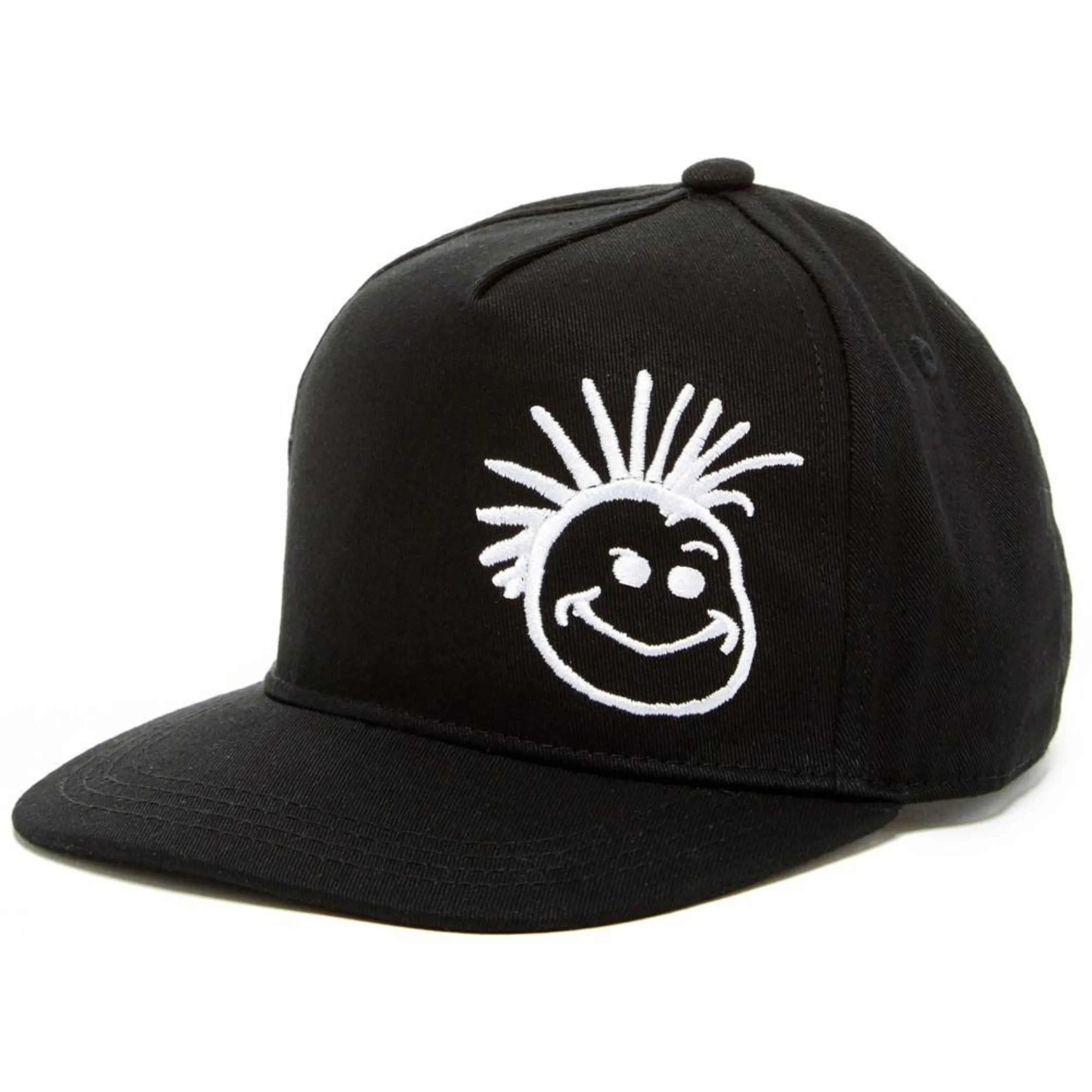 FINAL SALE - Black Logo Kids Trucker Hat