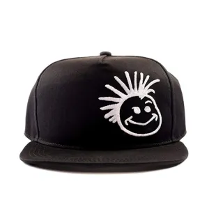 FINAL SALE - Black Logo Kids Trucker Hat