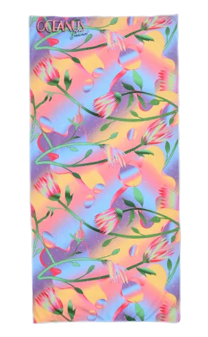 Flower Print Towel