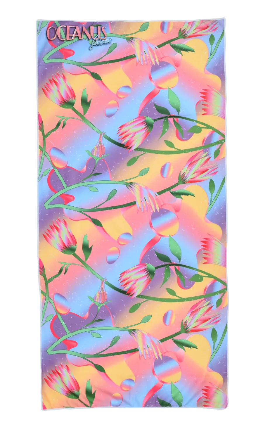 Flower Print Towel