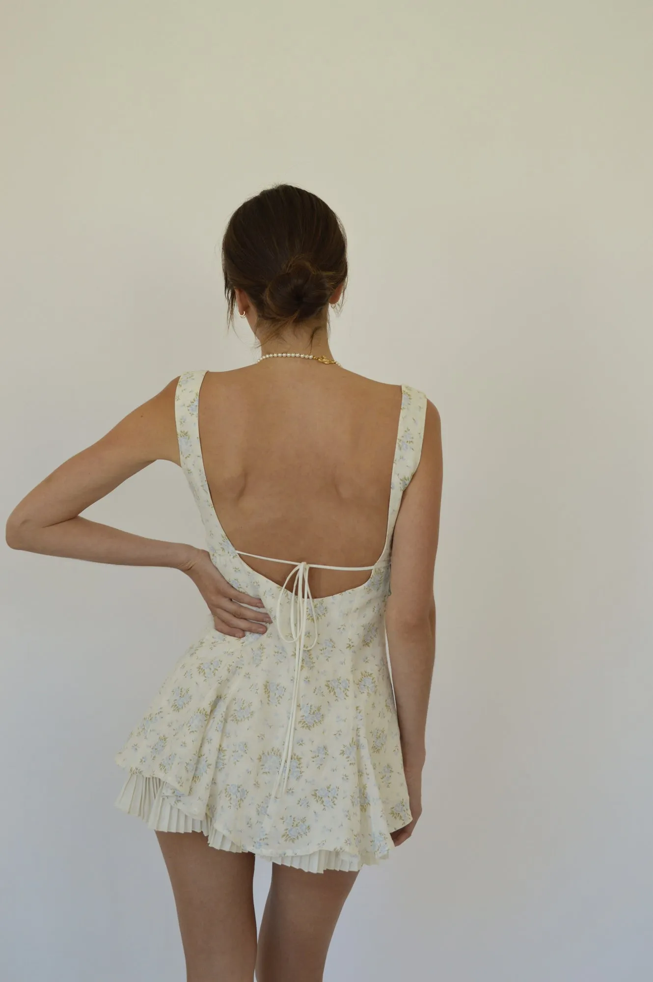 FRANCESCA DRESS - VINTAGE IRIS