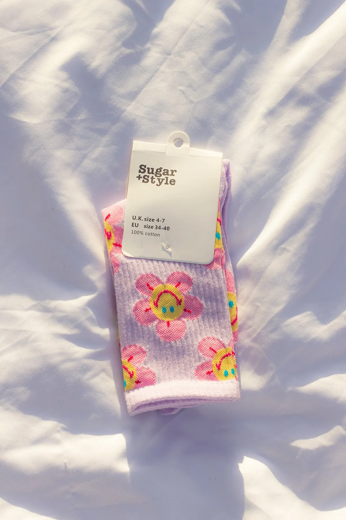 Fun Flower Socks