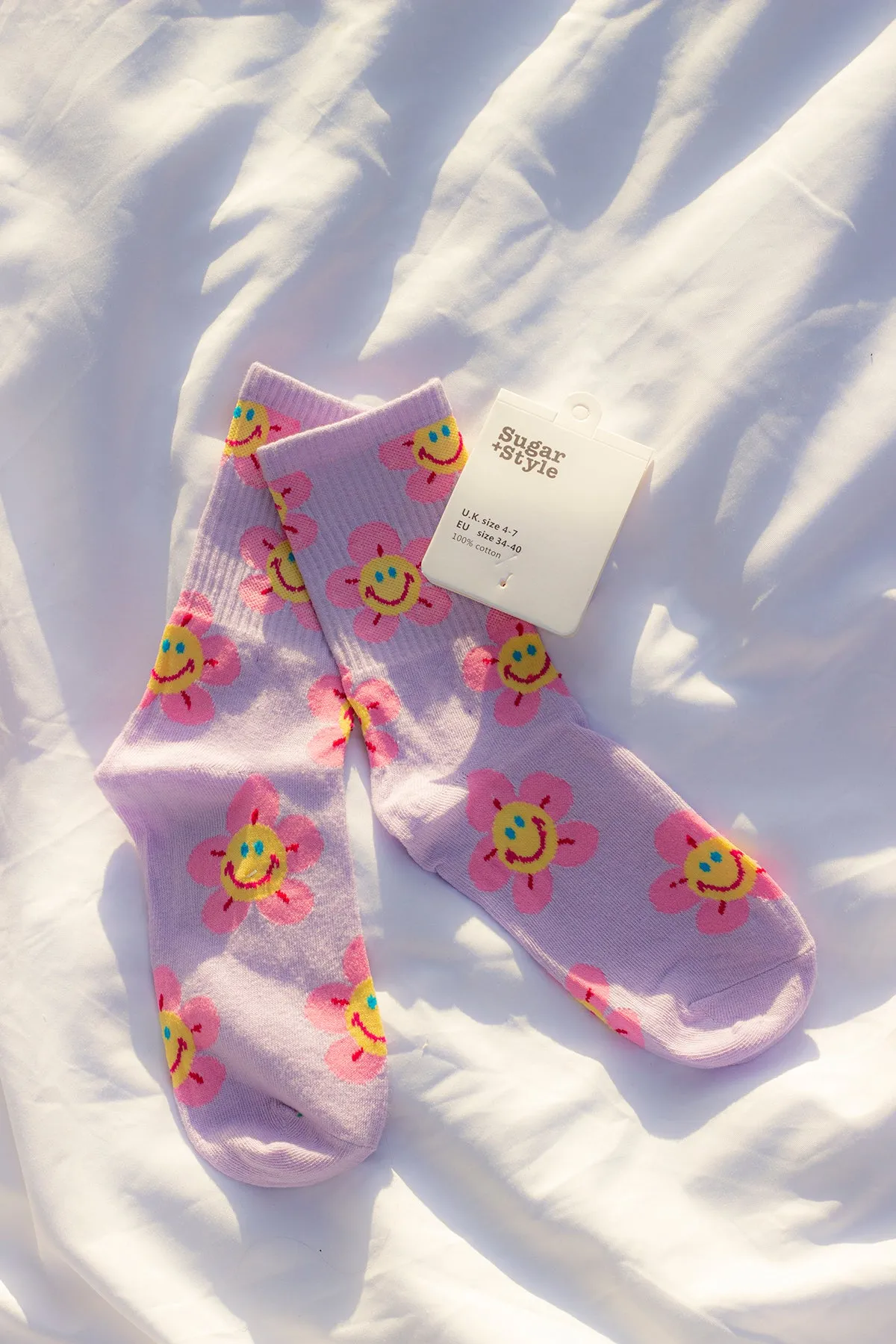 Fun Flower Socks