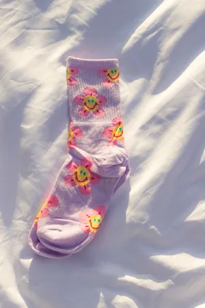 Fun Flower Socks