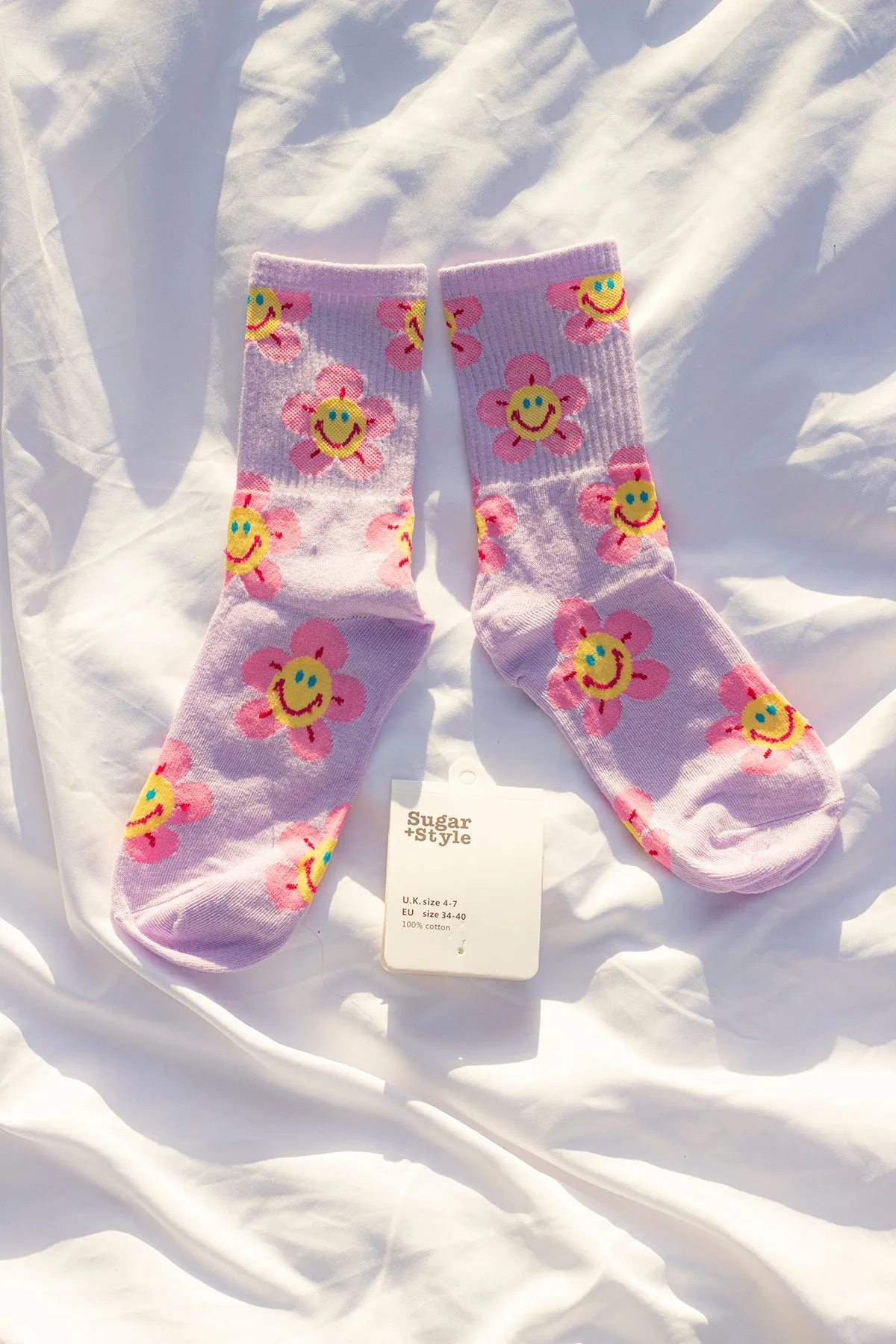Fun Flower Socks