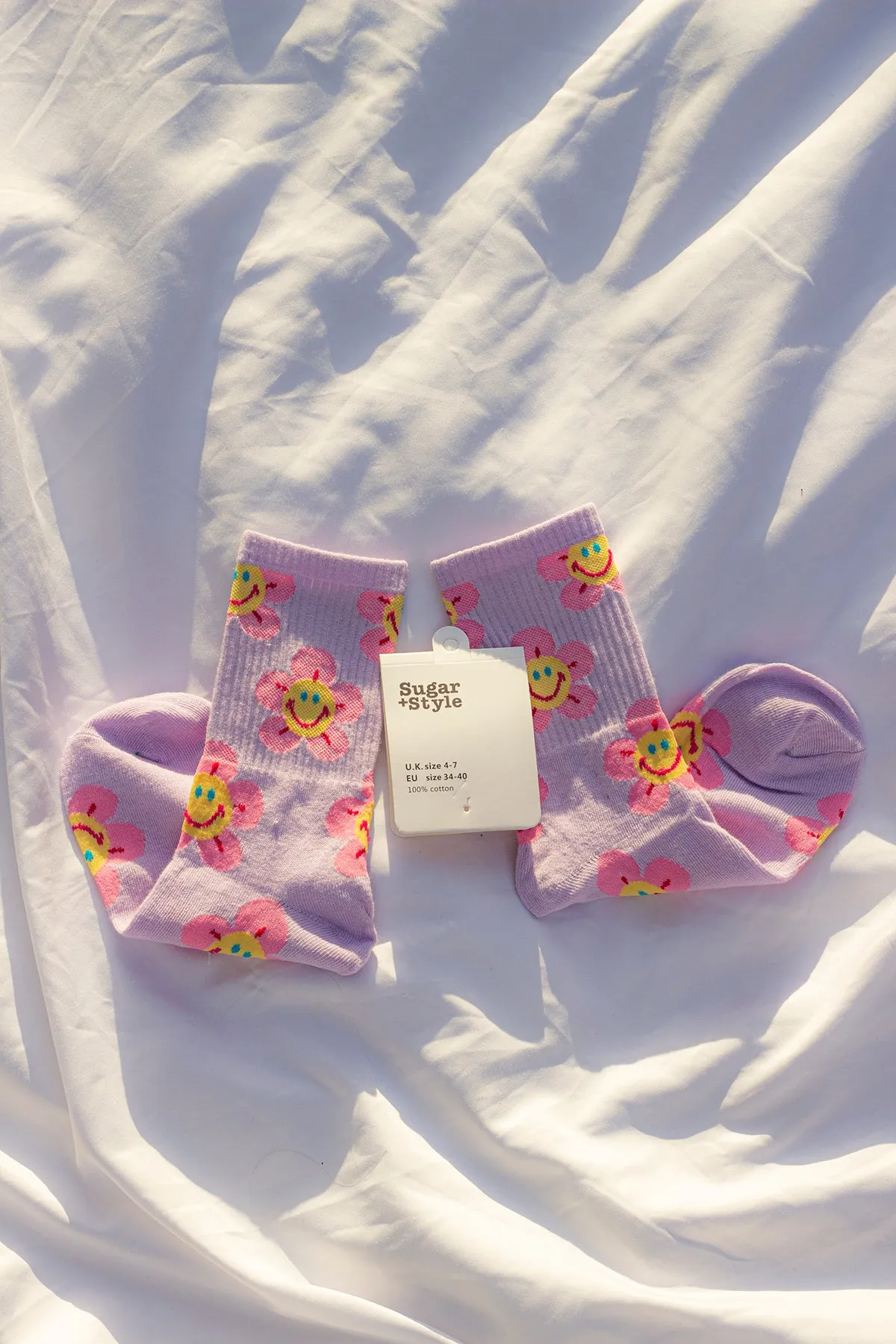 Fun Flower Socks