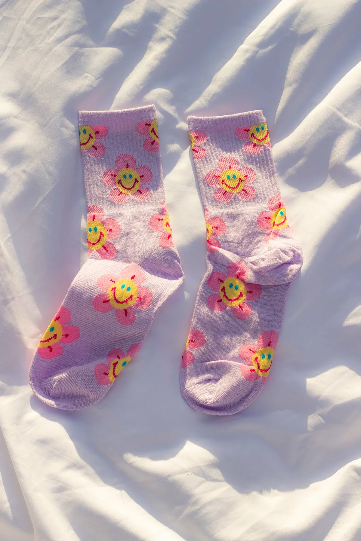 Fun Flower Socks