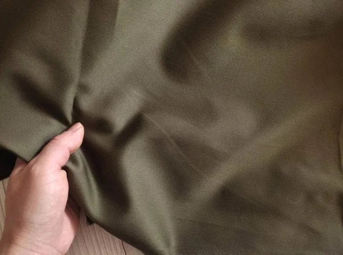 Gabardine Twill Cotton Fabric - 58 inches wide - In 4 Colors - By the Yard / 52648