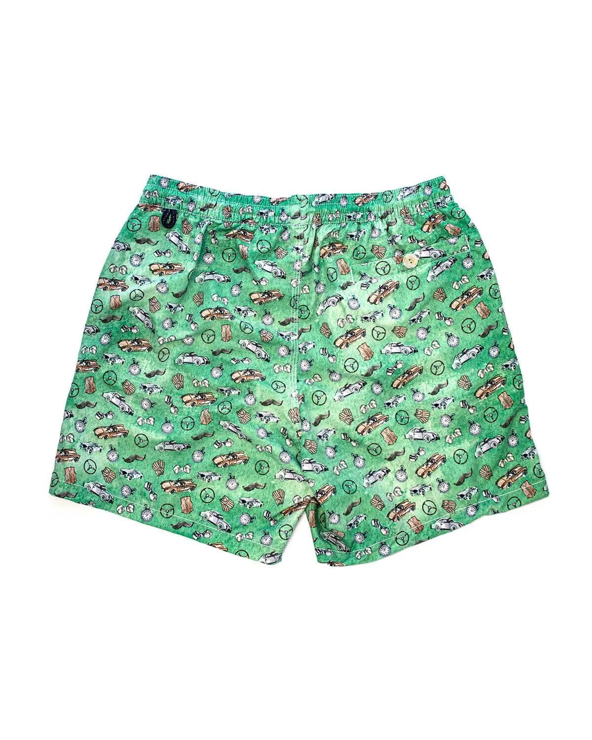 GENTLEMAN DRIVER - Men's Swim Shorts - Green