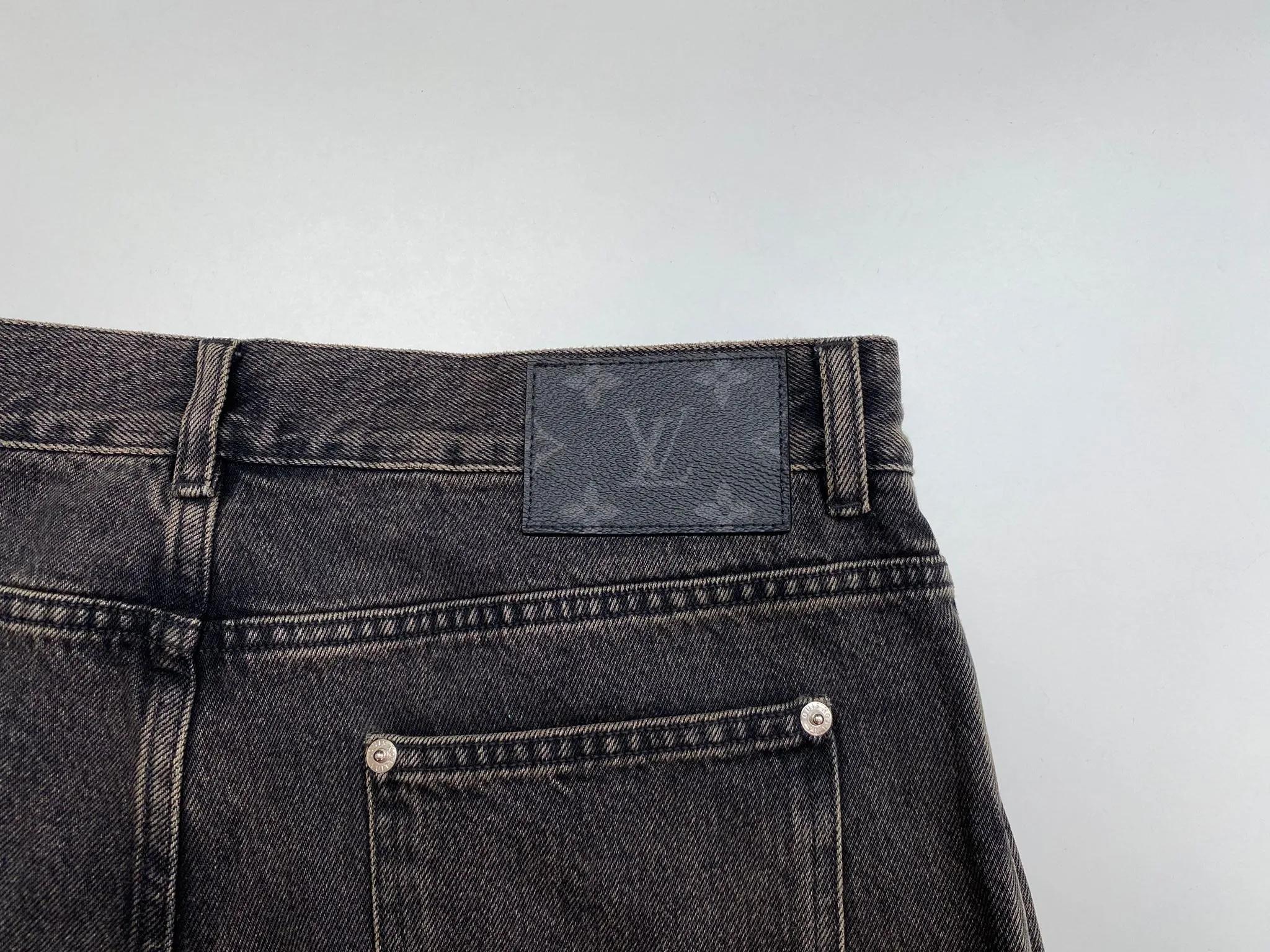 Gray Washed Slim Jeans