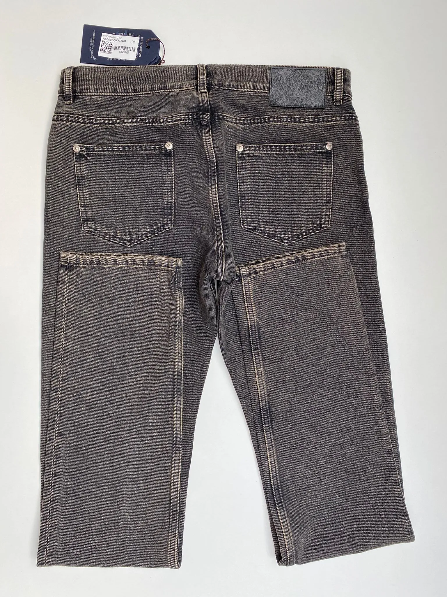 Gray Washed Slim Jeans