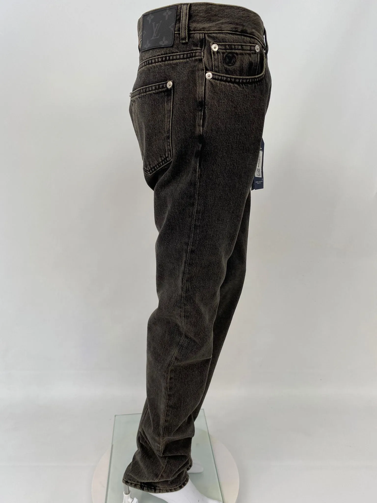 Gray Washed Slim Jeans