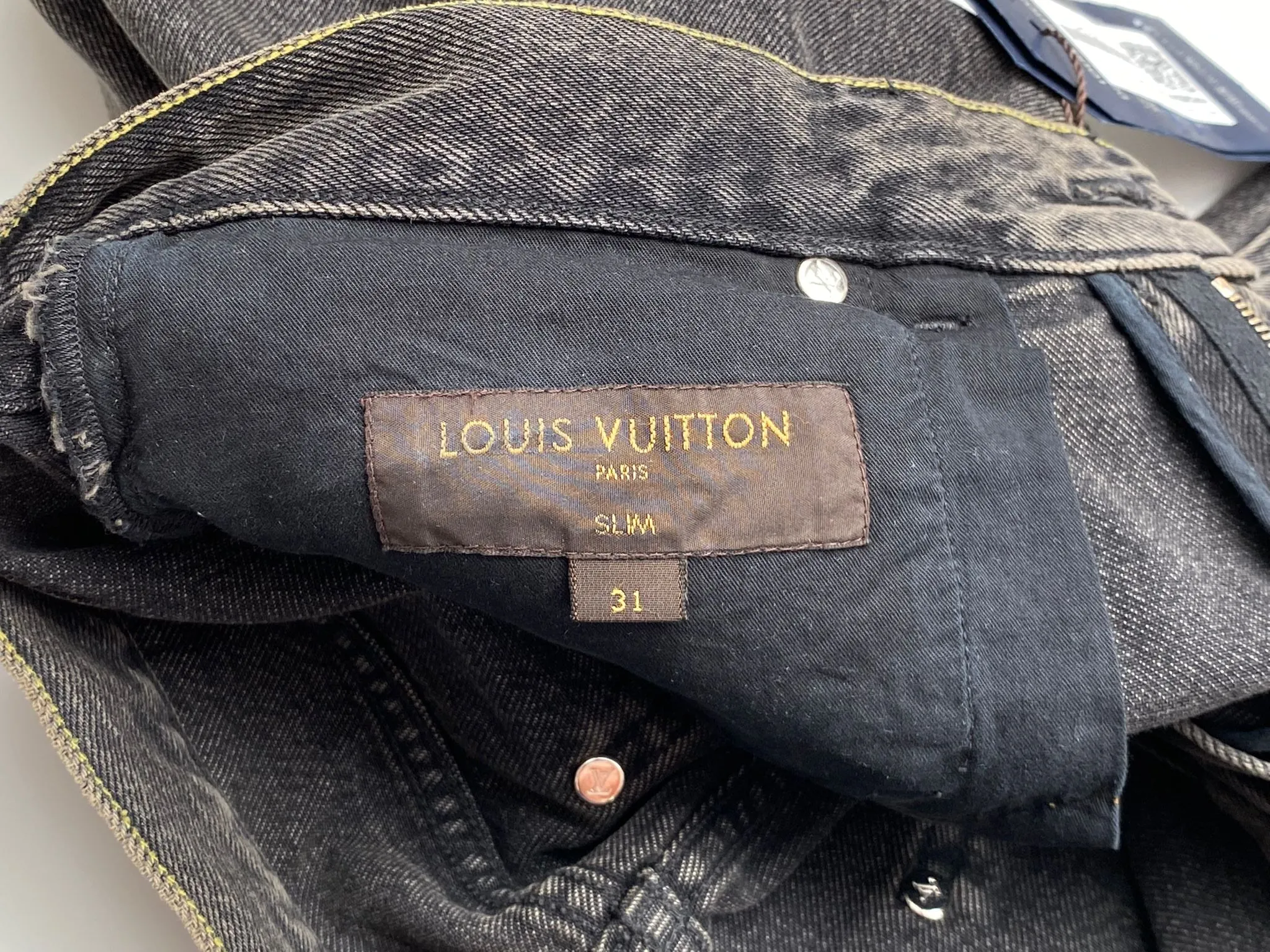 Gray Washed Slim Jeans