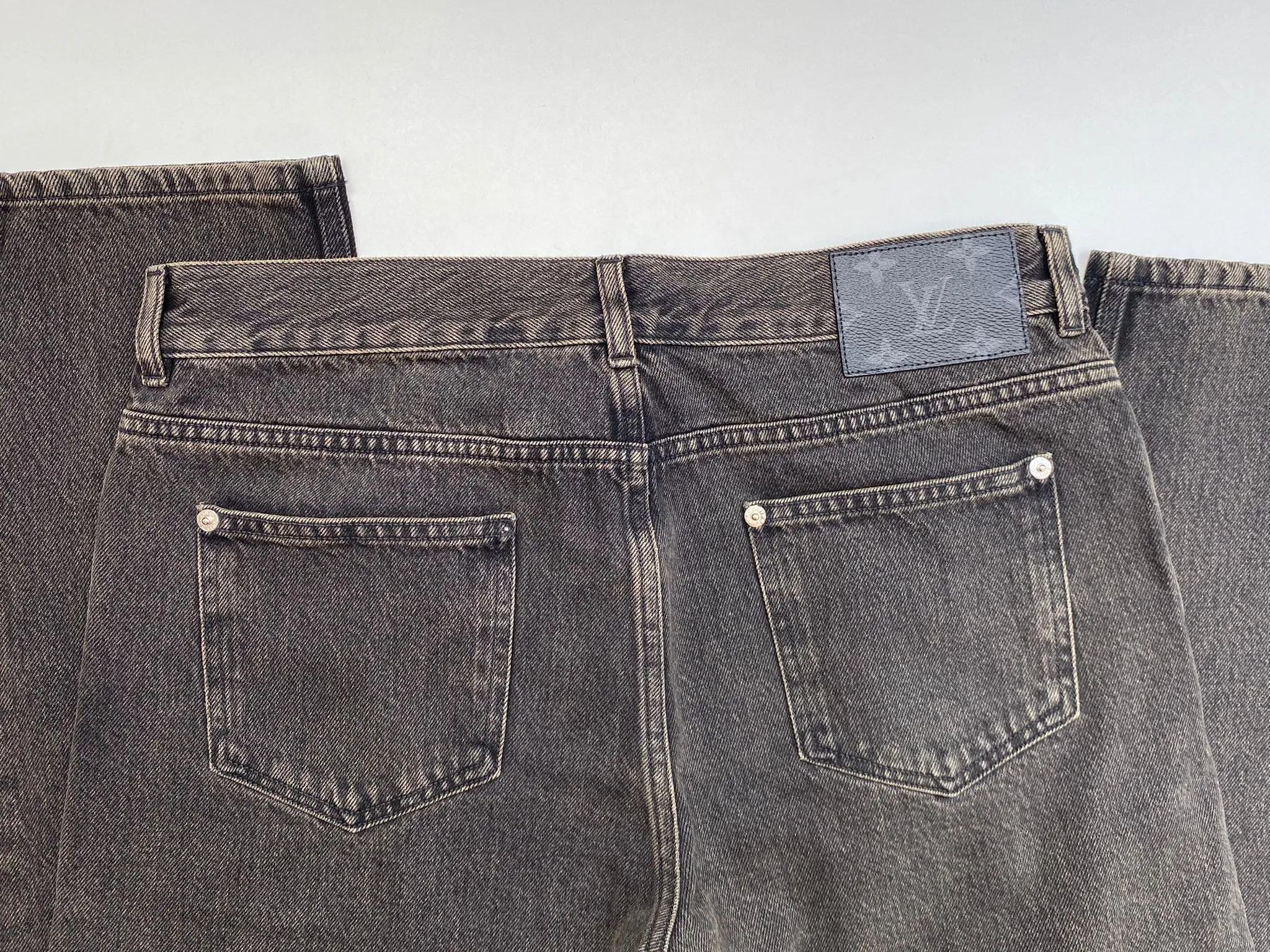 Gray Washed Slim Jeans