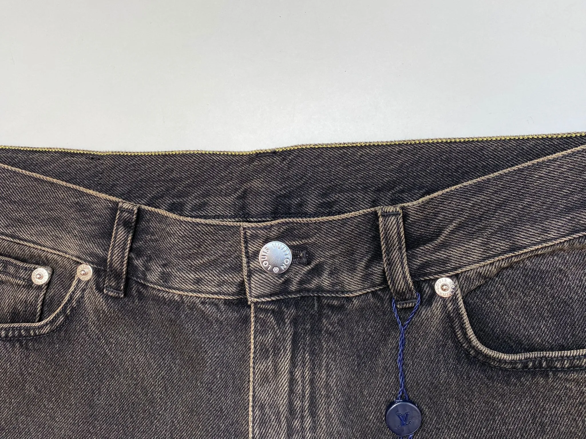 Gray Washed Slim Jeans