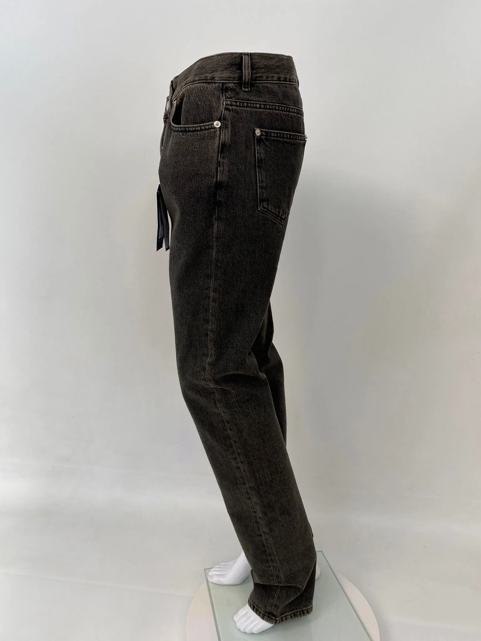 Gray Washed Slim Jeans