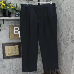Haggar Mens Classic Fit Pleated Dress Suit Pants 166a8a58276e9e Black 42x30