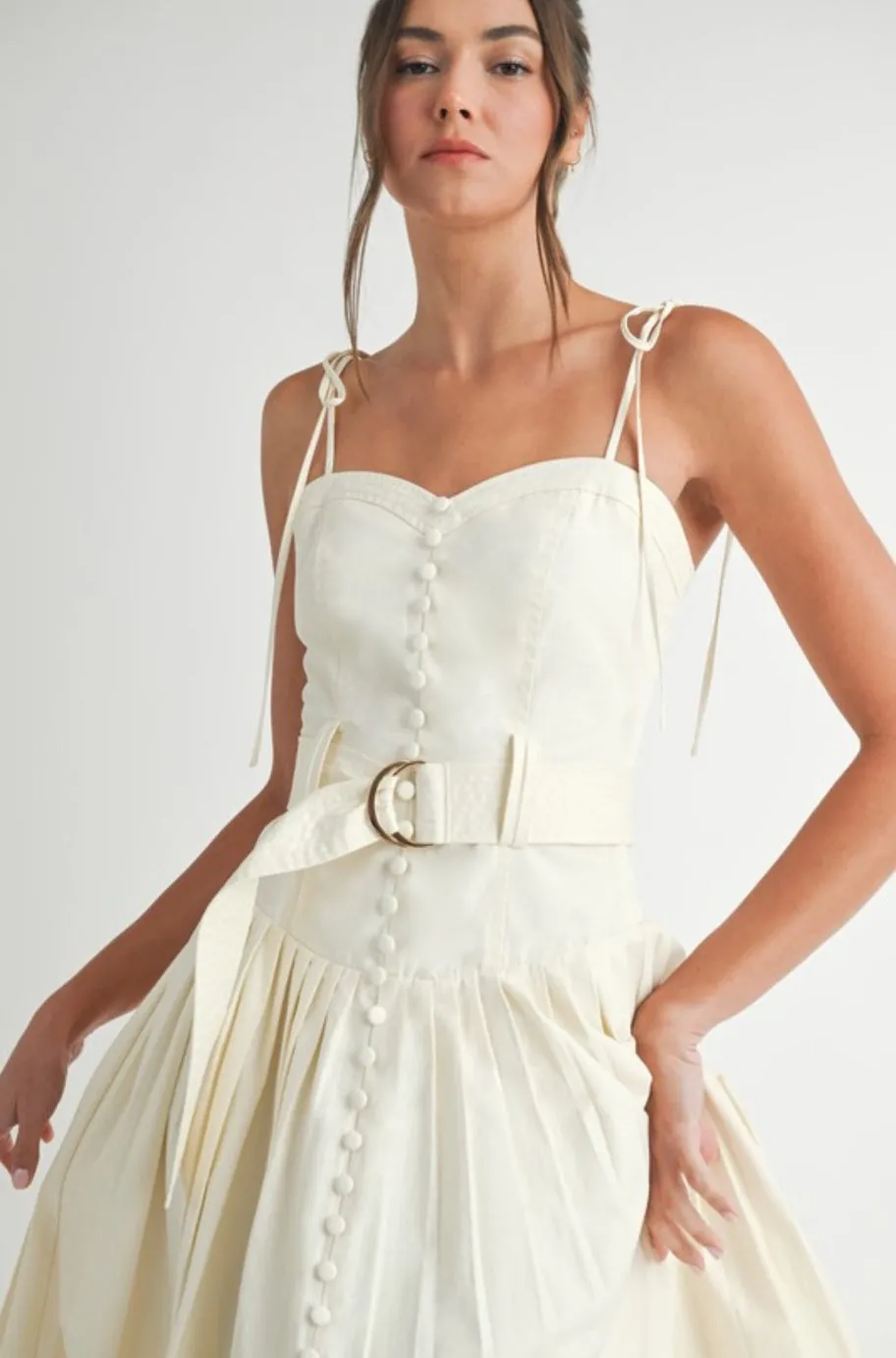 Hailey Cotton Midi Dress