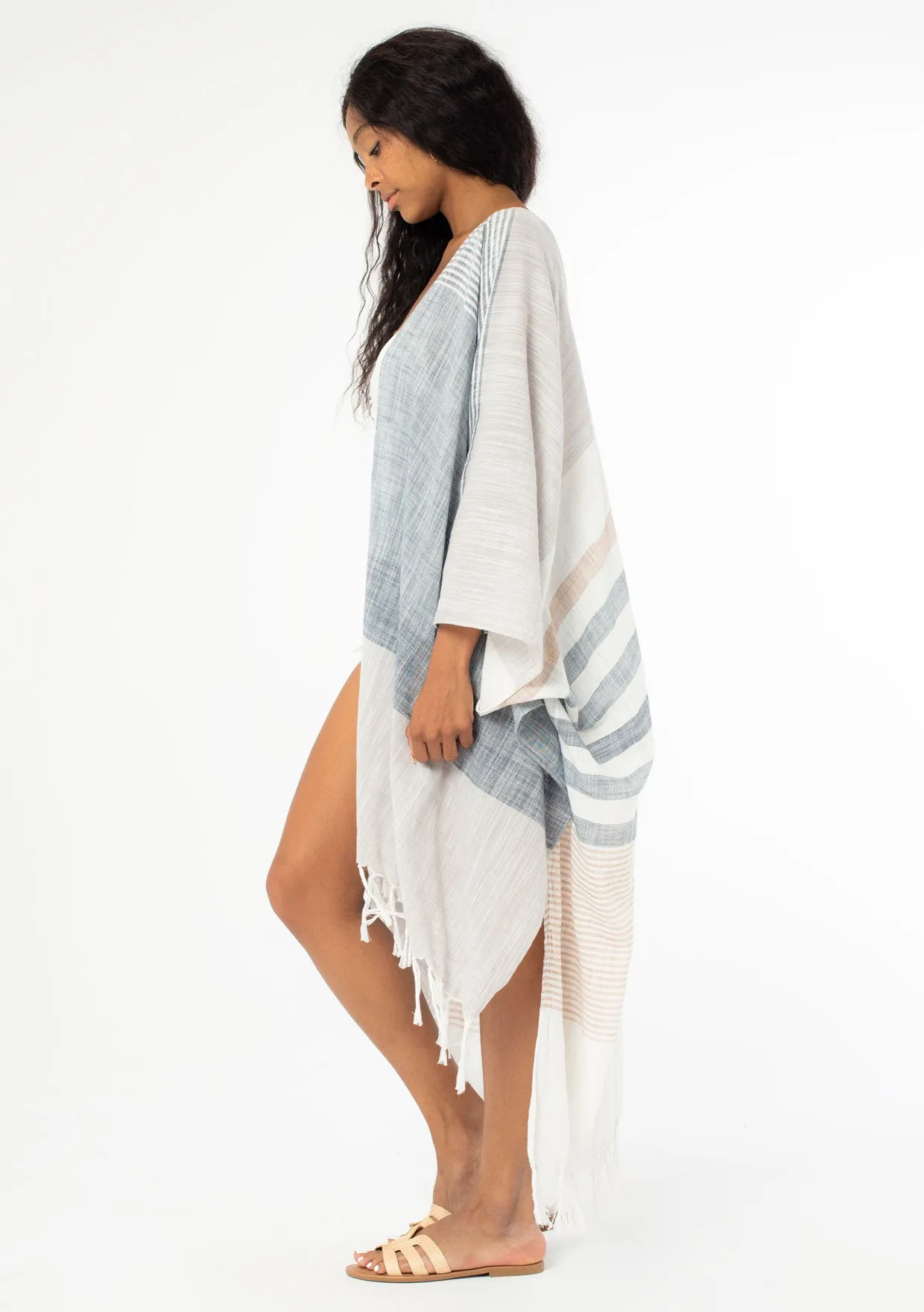Hampton Stripe Kimono