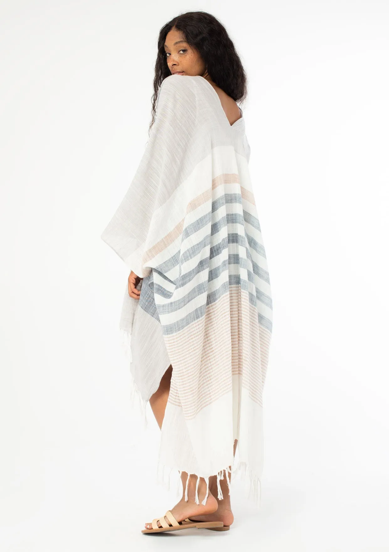Hampton Stripe Kimono